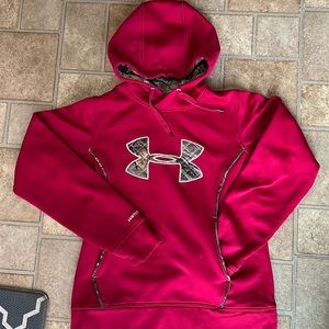 Fuchsia and Camo Under Armour Storm Hoodie